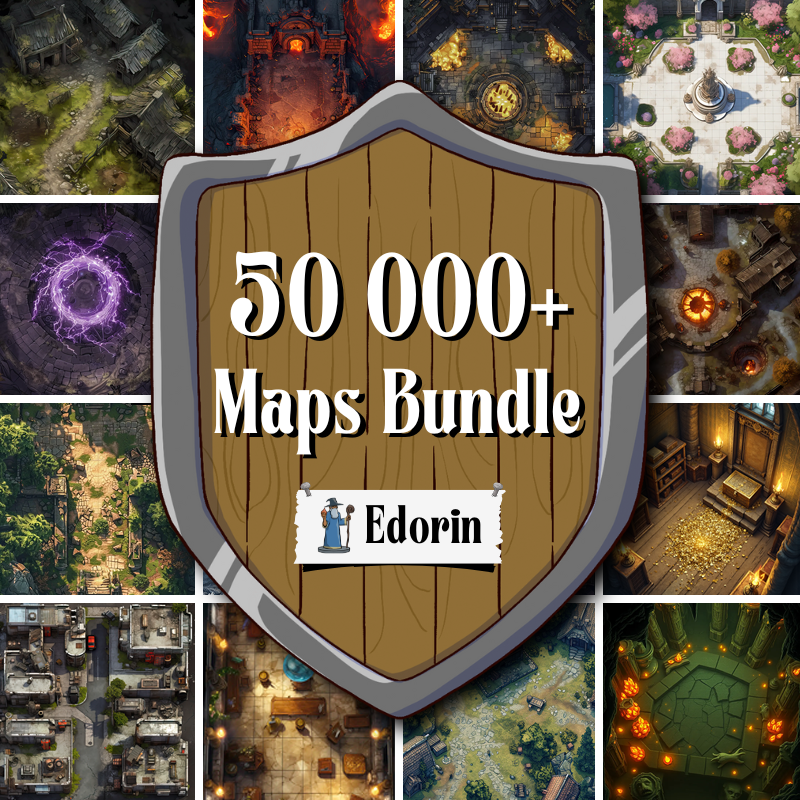 50 000+ RPG Maps Bundle [Free Today]